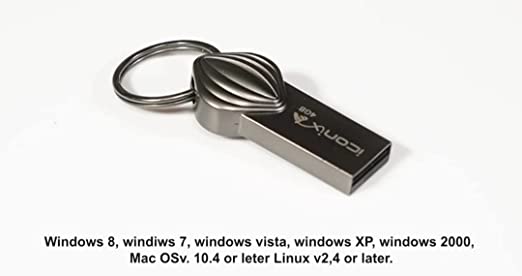 Iconix MICRO SE-20 USB 2.0 Flash Drive - Metal (128)