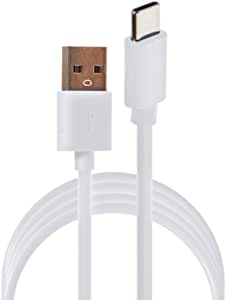 Etrain USB Type-C Cable, 1 Meter, White - DC05W