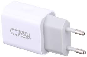 Cell Tel Ct-205 Android Charger with 2 USB Ports - White