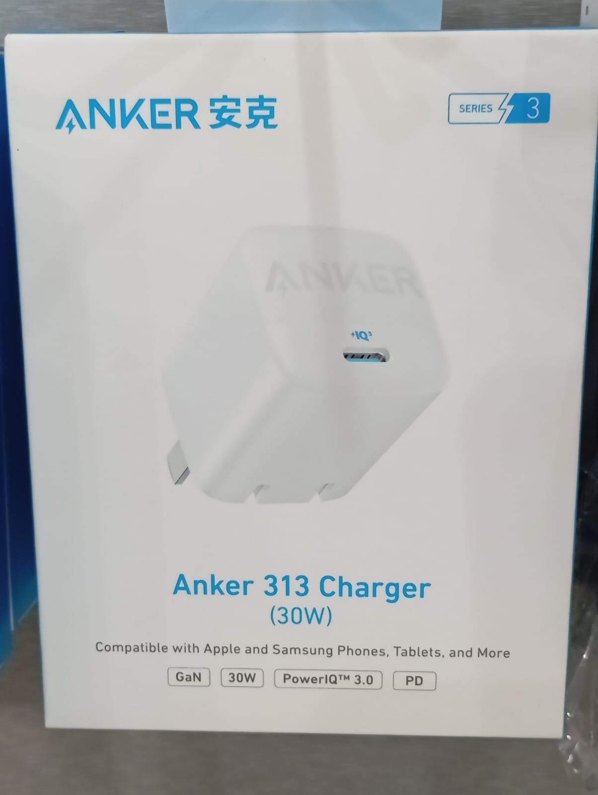 ANKER 313 CHARGER (30W)