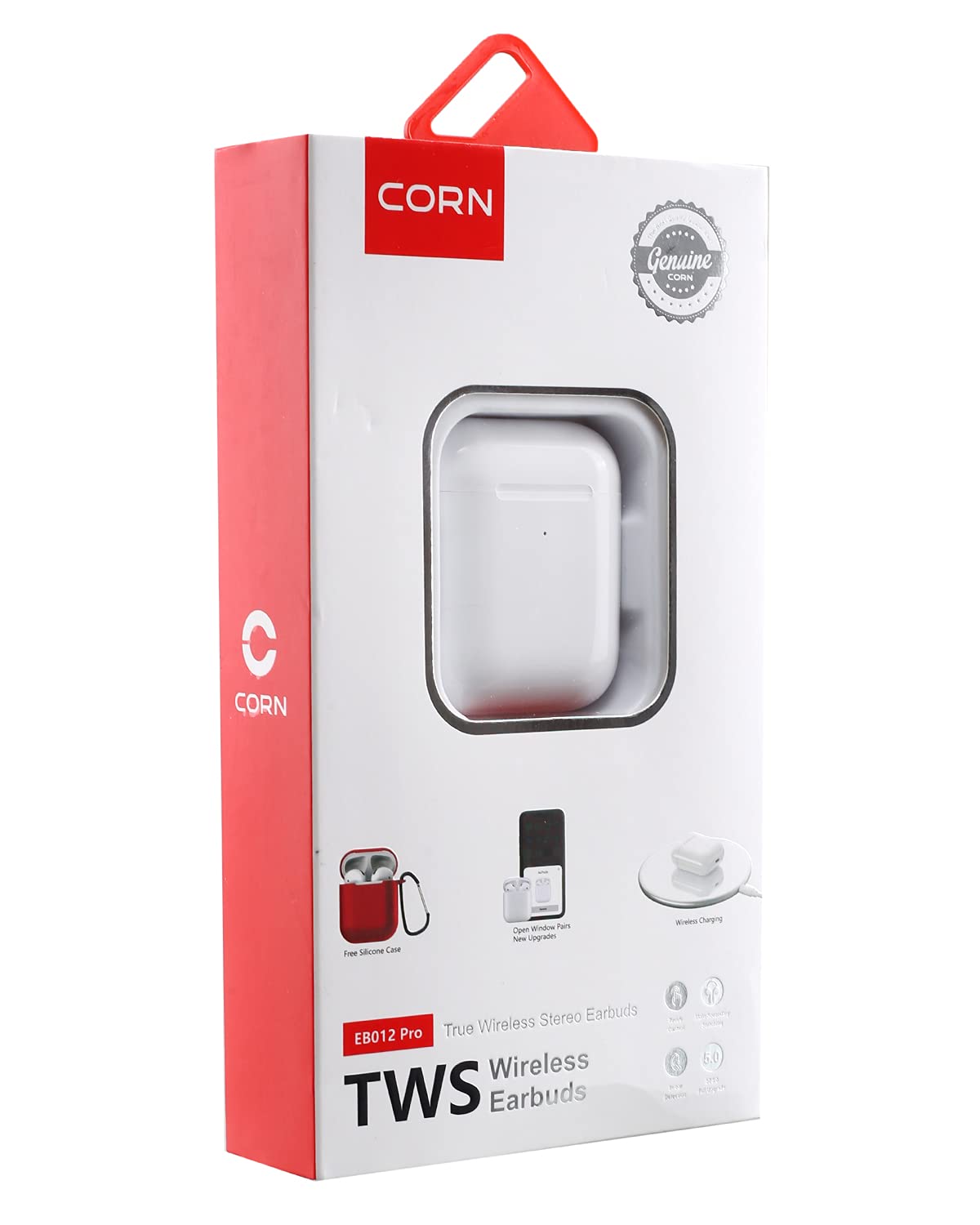  Corn Eb012 Pro Wireless Stereo Earbuds , White