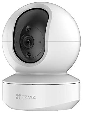 EZVIZ TY1 360-Degree Smart Wi-Fi Pan and Tilt Camera, 1080 P - White